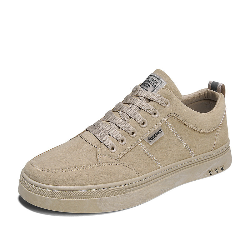 Men’s Stylish Casual Outdoor Sneakers – Lightweight Wear-Resistant PU Shoes