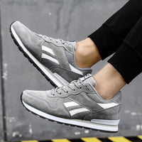 Men’s Lightweight Running Shoes – Casual Mesh Sneakers for Students & Athletes, Breathable Comfort, Non-Slip Rubber Sole