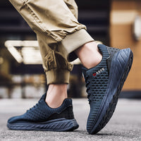 Men’s Lightweight Fashion Sneakers | Breathable Mesh Low-Top Casual Shoes for Daily Wear – Stylish & Comfortable