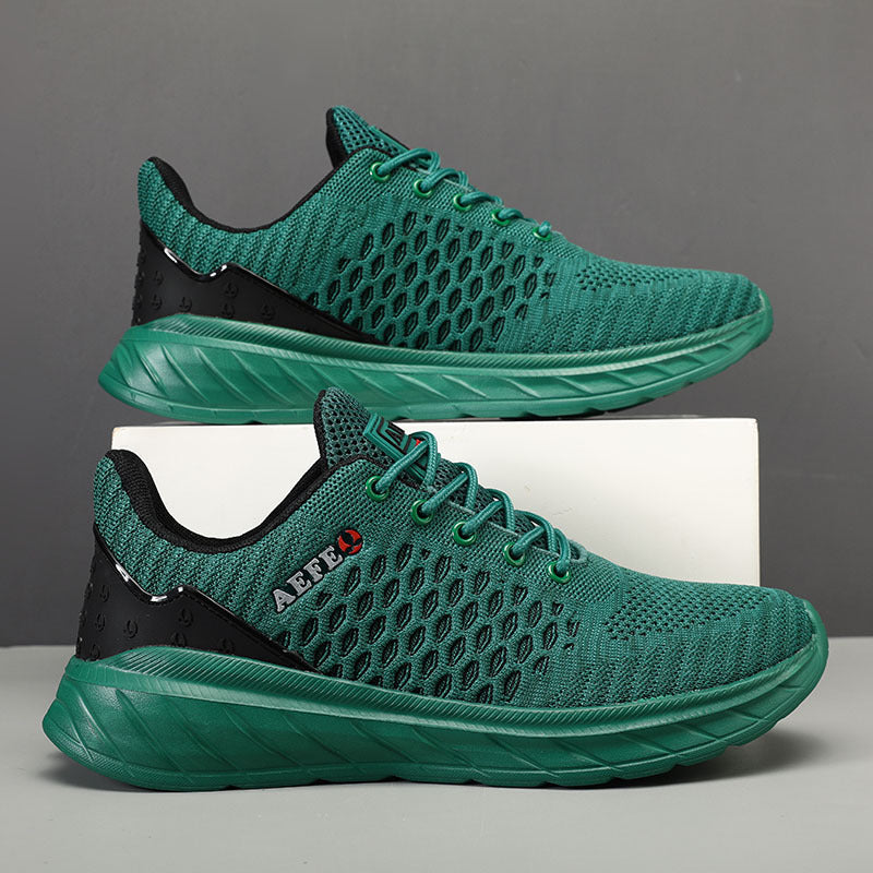 Men’s Lightweight Fashion Sneakers | Breathable Mesh Low-Top Casual Shoes for Daily Wear – Stylish & Comfortable