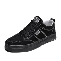 Men’s Stylish Casual Outdoor Sneakers – Lightweight Wear-Resistant PU Shoes