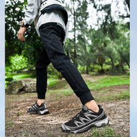 Running Shoes Mesh Sneakers Hiking Boots – Men’s Breathable Trail & Outdoor Footwear with Shock Absorption